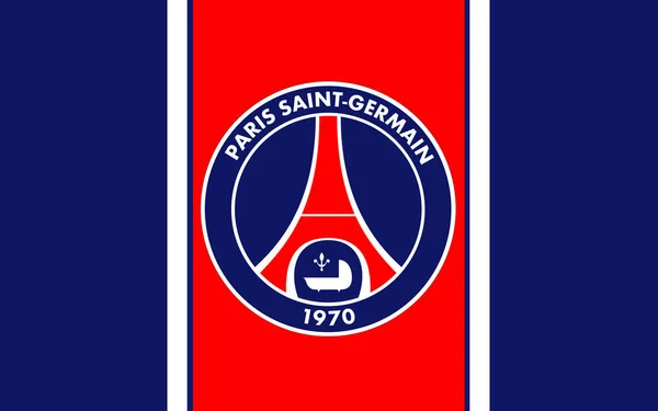 Flag Football Club Paris Saint Germain France — Stock Photo, Image