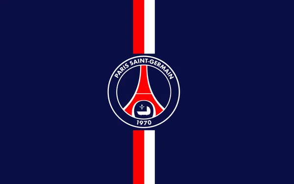 Flag Football Club Paris Saint Germain France — Stock Photo, Image