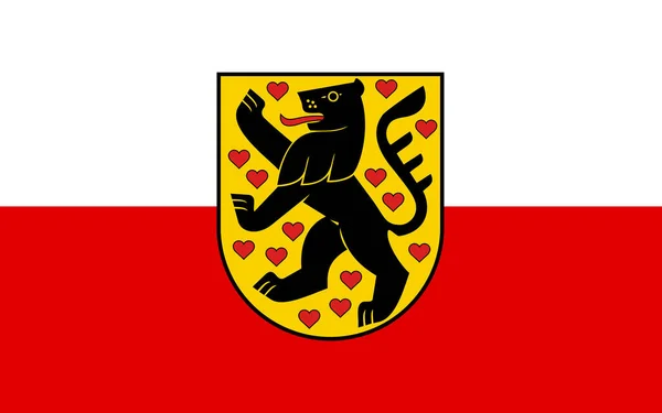 Флаг Веймара Город Федеральном Штате Тюрингия Германия — стоковое фото