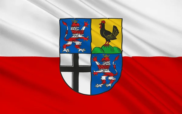 Flag Wartburgkreis Kreis District West Thuringia Germany — Stock Photo, Image