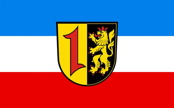 Flagge Mannheims Ist Eine Stadt Südwesten Deutschlands Illustration — Stockfoto