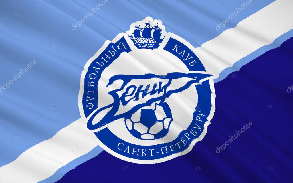 Flag football club FC Zenit Saint Petersburg, Russia