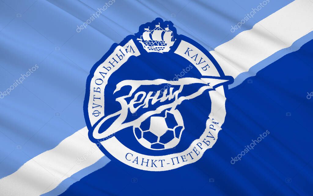 Flag football club FC Zenit Saint Petersburg, Russia