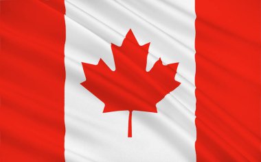 Kanada bayrağı, Kuzey Amerika 'nın kuzey kesiminde bir ülkedir.