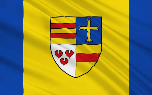 Zászló Cloppenburg Egy Kerület Alsó Szászországban Németországban Illusztráció — Stock Fotó