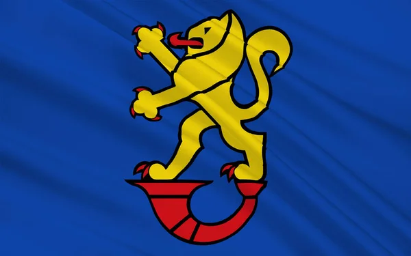 플래그 Flag Gifhorn 니더작센 동쪽에 지역의 도시이자 수도이다 — 스톡 사진