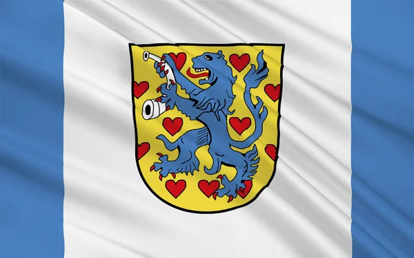 Drapeau Gifhorn Est District Basse Saxe Allemagne Illustration — Photo