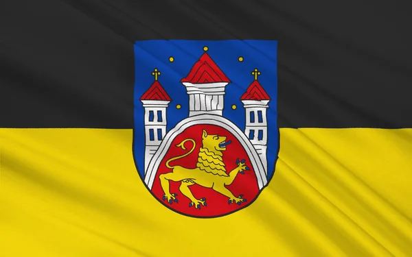 Flag Gottingen Universitetsstad Niedersachsen Tyskland Illustration — Stockfoto