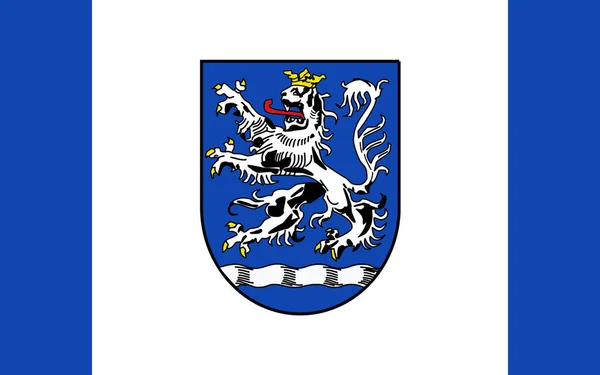 Flaga Holzminden Powiat Niemczech Kraju Związkowym Dolna Saksonia Ilustracja — Zdjęcie stockowe