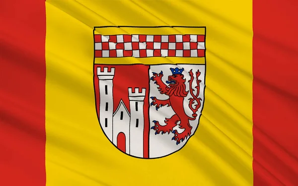 Flaga Obergischer Kreis Powiat Niemczech Kraju Związkowym Nadrenia Północna Westfalia — Zdjęcie stockowe