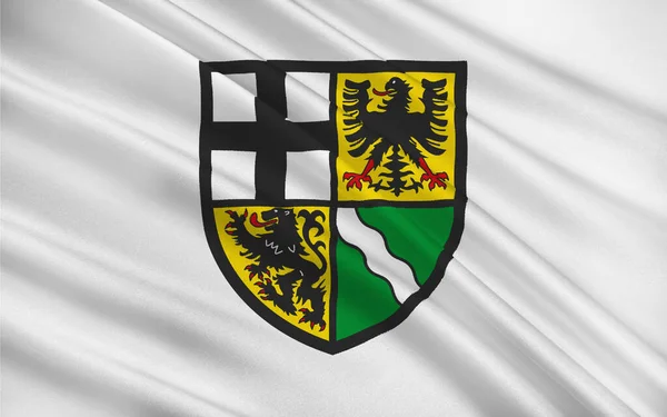 Flagga Ahrweiler Ett Distrikt Norra Rheinland Pfalz Tyskland — Stockfoto