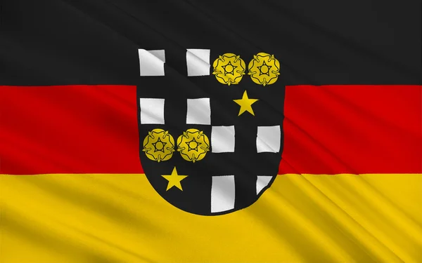 Flagge Von Beckingen Ist Eine Gemeinde Kreis Merzig Wadern Saarland — Stockfoto