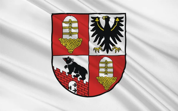 Salzland Ist Ein Landkreis Der Mitte Sachsen Anhalts Illustration — Stockfoto