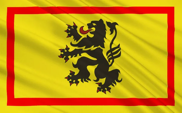Flag Meissen Een Landkreis Duitse Deelstaat Saksen Illustratie — Stockfoto