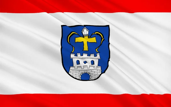 Flag Ostholstein Een District Duitse Deelstaat Sleeswijk Holstein — Stockfoto