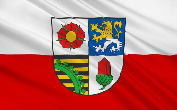 Flagga Altenburger Land Ett Distrikt Thüringen Tyskland — Stockfoto