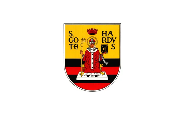 Flag Gotha Fifth Largest City Thuringia Germany — Stock Photo, Image