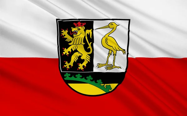 Flag Greiz Kreis District East Thuringia Germany — Stock Photo, Image