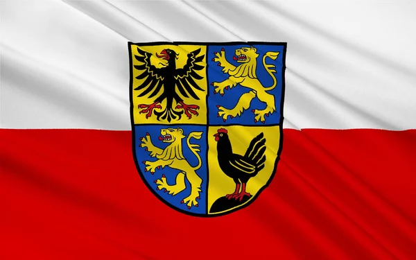 Flag Ilm Kreis Een Landkreis Duitse Deelstaat Thüringen — Stockfoto