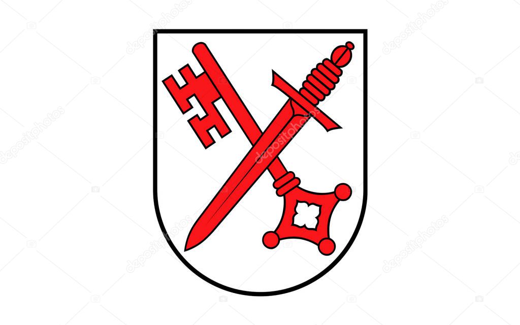 Flag of Naumburg is a town in the district Burgenlandkreis, in the state of Saxony-Anhalt, Germany