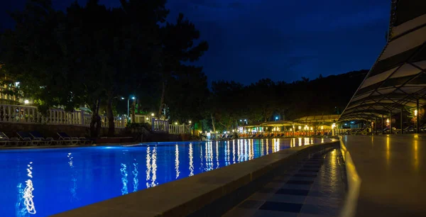 Kanakli Alanya Turquia Maio 2018 Território Piscina Hotel Larissa Greene — Fotografia de Stock