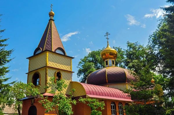 Ortodoks Kutsal Şekil Değiştirme (Kurtarıcı Şekil Değiştirme) kilisesi 1858 'den sonra inşa edilmedi. Psebay 'de. Krasnodar bölgesi. Rusya.