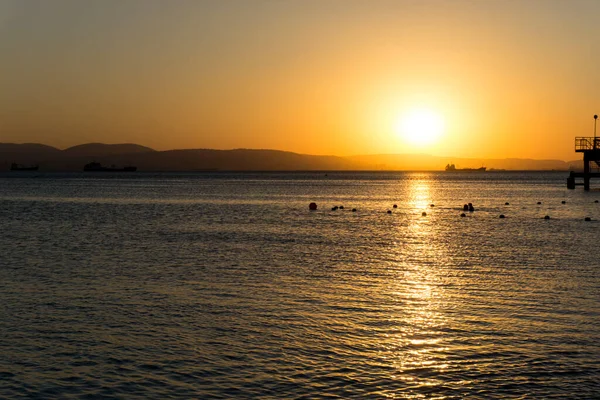 Karadeniz üzerinde Güzel Gün Batımı
