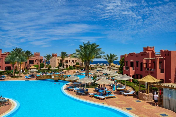 Sharm Sheikh Egipto Abril 2014 Territorio Hotel Sea Life Sea — Foto de Stock