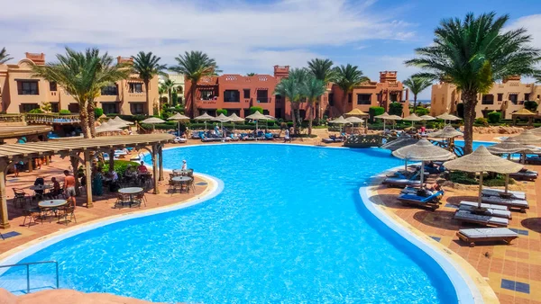 Sharm Sheikh Egipto Abril 2014 Territorio Hotel Sea Life Sea — Foto de Stock