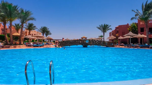 Sharm Sheikh Ägypten April 2014 Territorium Des Hotels Sea Life — Stockfoto