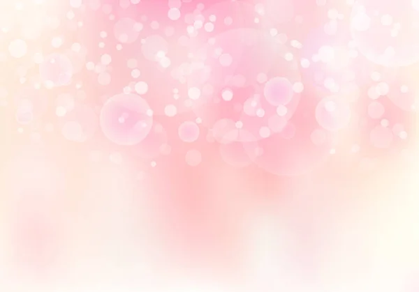 Абстрактний Рожевий Розмитий Який Фон Боке Копіювальним Простором Вітальна Листівка — стоковий вектор