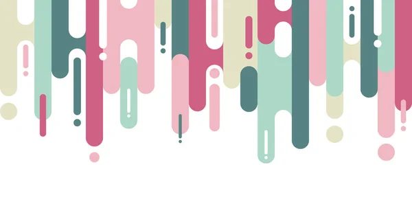 Abstrakte Abgerundete Formen Linien Übergang Hintergrund Mit Kopierraum Pastellfarben Halbton — Stockvektor