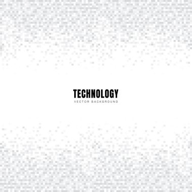 Soyut şablon üstbilgi ve altbilgiler geometrik beyaz ve gri sq