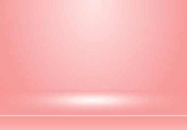 Spot ışık ile tasarımcılar için 3d boş stüdyo odası gösteri standı 