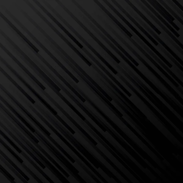 Abstrakte schwarze und graue Farbverlauf Streifen diagonale Linie Hintergrund — Stockvektor