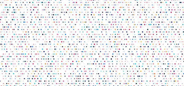 Abstrakcyjne Małe Kolorowe Kropki Bezszwowy Wzór Białym Tle Możesz Użyć — Wektor stockowy