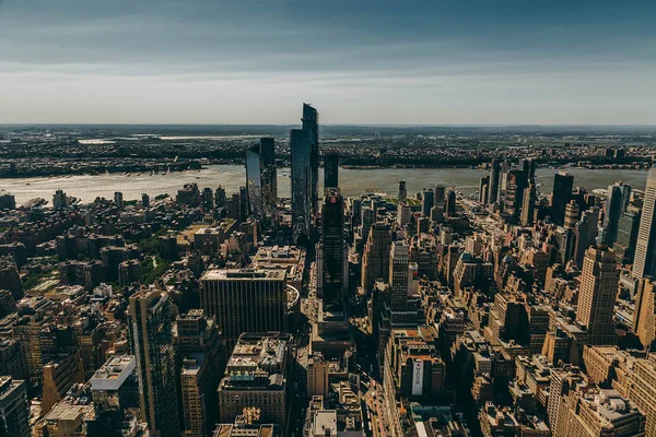 Naturskön Utsikt Över Manhattan Island New York Usa — Stockfoto