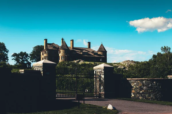 Newport, Rhode Island, ABD'deki kalenin manzara manzarası