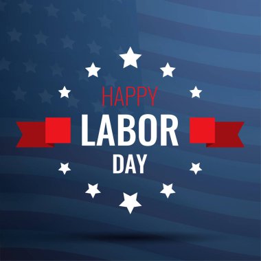 Mutlu İşçi Bayramı vektör illüstrasyonu