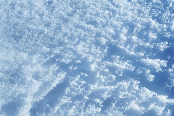 Closeup Λευκό Χιόνι Λεπτομέρεια Δομή Φόντο — Φωτογραφία Αρχείου