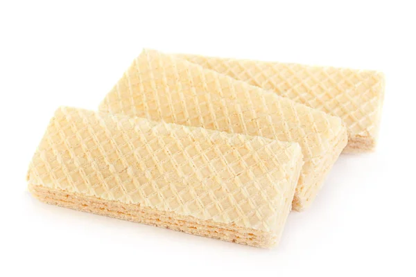 Wafer Kleben Isoliert Auf Weißem Hintergrund — Stockfoto