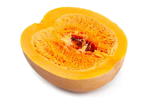 Pumpkin Vegetable Closeup Isolated White Background — Stock Photo, Image