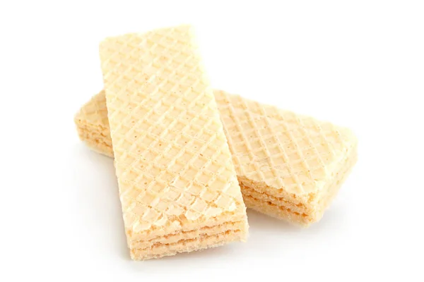 Wafers Stick Isolado Fundo Branco — Fotografia de Stock