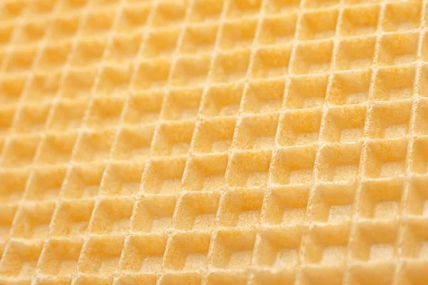 Amarelo Waffles Superfície Closeup Detalhe Fundo — Fotografia de Stock