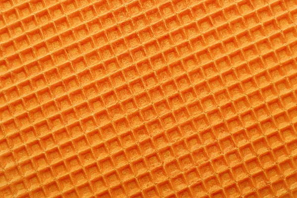 Naranja Waffles Superficie Primer Plano Detalle Fondo —  Fotos de Stock