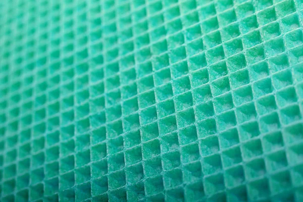Grüne Waffeln Oberfläche Nahaufnahme Detail Hintergrund — Stockfoto