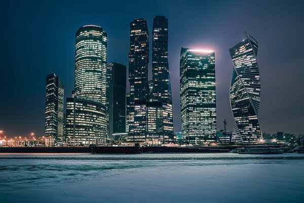 Лед в городе
