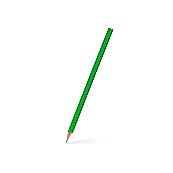 Wood pencil on white background. — Stock Photo, Image