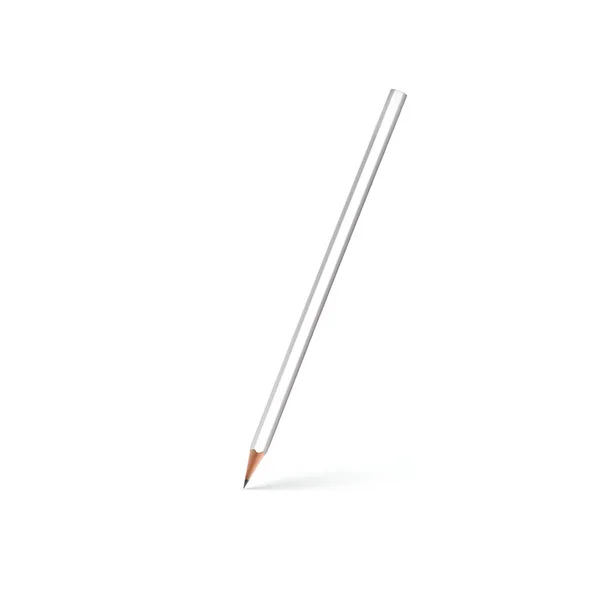 Wood pencil on white background. — Stock Photo, Image