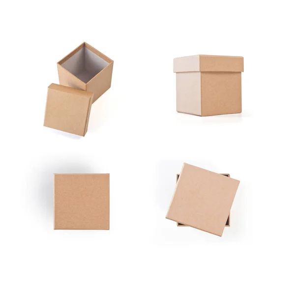 Set of cardboard boxes for packaging — Stock Photo, Image